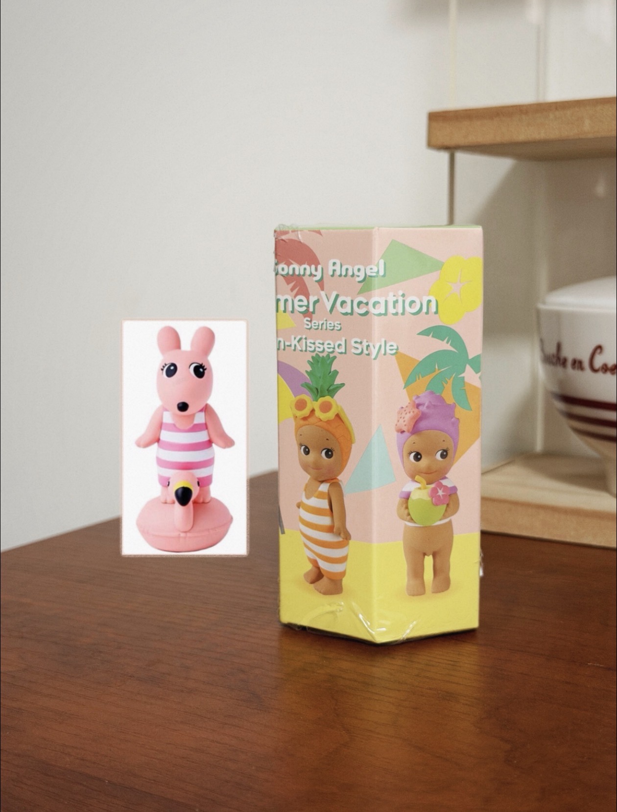 Sonny Angel Summer Vacation Series - Sun-Kissed Style - Flamingo Robby Angel 2