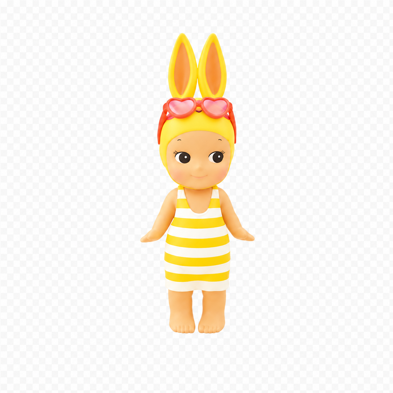 Rabbit figure from Sonny Angel Summer Vacation Series Sun-Kissed Style